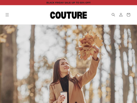 Couture Avenue website screenshot
