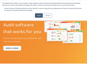 'inflosoftware.com' screenshot