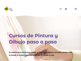 'arteescuela.com' screenshot