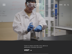 'wofford.edu' screenshot