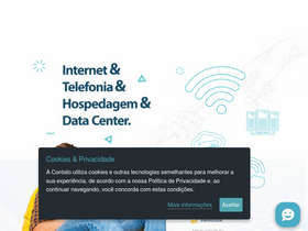 'contato.net' screenshot