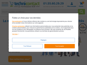 'techni-contact.com' screenshot