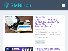'smbillion.com' screenshot