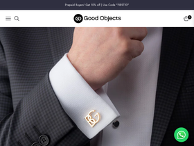 goodobjects.in homepage screenshot