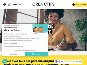 'creactifs.com' screenshot