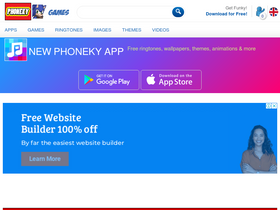 'phoneky.co.uk' screenshot