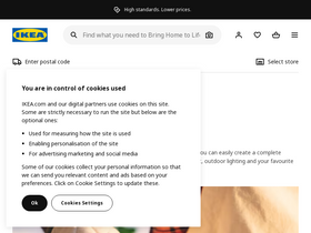 'ikea.ca' screenshot
