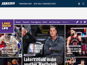 'lakeshowlife.com' screenshot