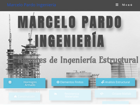 'marcelopardo.com' screenshot