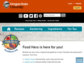 'foodhero.org' screenshot