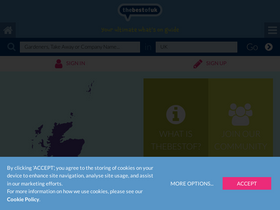 'thebestof.co.uk' screenshot