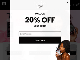 'tginatural.com' screenshot