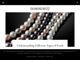 'diamondbuzz.blog' screenshot