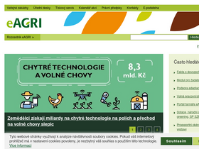 'eagri.cz' screenshot