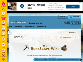 Runescape wiki website