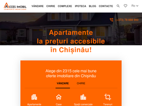 'accesimobil.md' screenshot