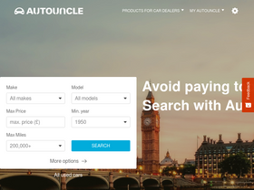'autouncle.co.uk' screenshot