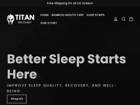 titanrecovery.com homepage screenshot