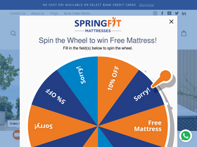 'springfit.com' screenshot