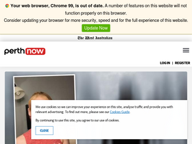 'perthnow.com.au' screenshot