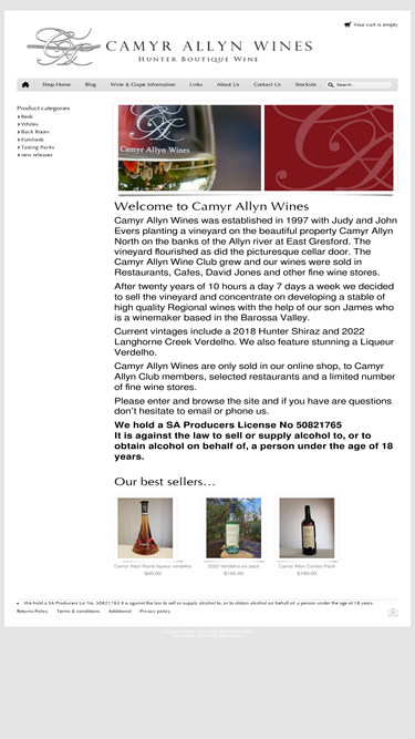 camyrallynwines.com.au