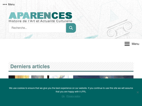 'aparences.net' screenshot