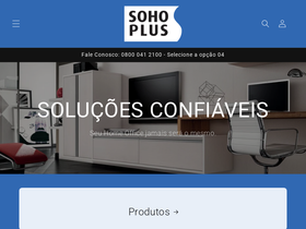 sohoplus.com.br homepage screenshot
