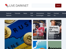 'livedarknet.com' screenshot