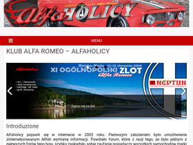 'alfaholicy.org' screenshot