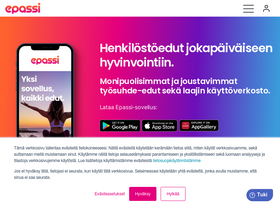 'epassi.fi' screenshot