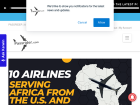 'passrider.com' screenshot