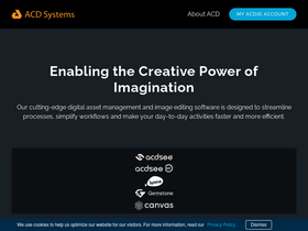 'acdsystems.com' screenshot