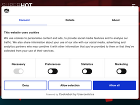 'superhotgame.com' screenshot