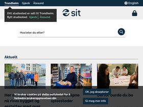 'sit.no' screenshot