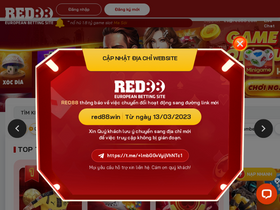 'red88.vip' screenshot
