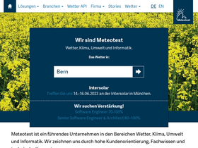 'meteotest.ch' screenshot