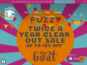 fuzzygoatyarns.com