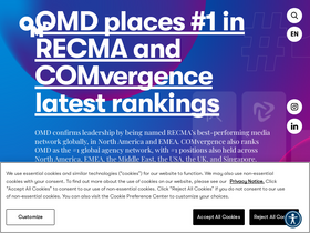 'omd.com' screenshot