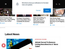 'thegoptimes.com' screenshot