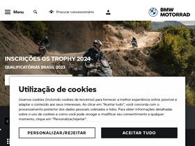'bmw-motorrad.com.br' screenshot
