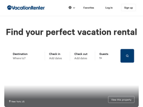 'vacationrenter.com' screenshot