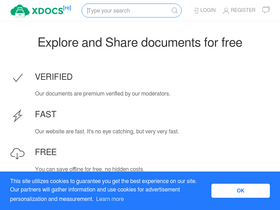 'xdocs.ro' screenshot