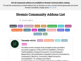 GitHub - doingodswork/awesome-stremio: A curated list of awesome tools and  addons for Stremio