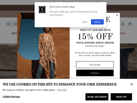 shyanne.com homepage screenshot