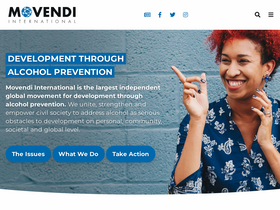 'movendi.ngo' screenshot