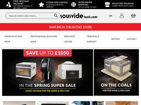 'sousvidetools.com' screenshot