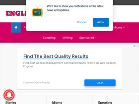 'englishtivi.com' screenshot