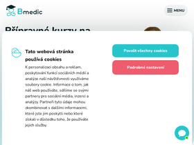 'bmedic.cz' screenshot