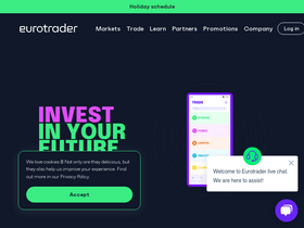 'eurotrader.com' screenshot