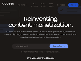 'accessprotocol.co' screenshot